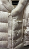 珂萊蒂爾[明星同款]中式通勤淑女白鴨絨毛領(lǐng)羽絨服外套 本白 M 曬單實(shí)拍圖
