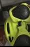 酷騎兒童頭盔護具五件套 頭盔護肘護膝酷騎綠 曬單實(shí)拍圖