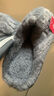 潔麗雅棉拖鞋男士秋冬季厚底保暖家居室內情侶毛絨拖鞋男冬天居家棉鞋女 灰色 42-43 【適合41-42碼】 曬單實(shí)拍圖