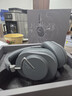 水月雨 羽翼Edge 頭戴式藍牙耳機無(wú)線(xiàn)便攜hifi發(fā)燒藍牙5.4主動(dòng)降噪可折疊大耳 灰色 曬單實(shí)拍圖