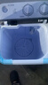 小鴨【官方店】半自動(dòng)洗衣機迷你小型波輪大容量租房宿舍家用雙桶雙缸分區脫水甩干老式強力去污 8.5KG  洗5.5+脫3.0+強勁電機終身聯(lián)保 雙缸 曬單實(shí)拍圖