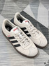 adidas「T頭鞋」VL COURT復古休閑板鞋德訓鞋男女阿迪達斯輕運動(dòng) 灰色/黑色/紅色 (推薦女生選小半碼)   42 曬單實(shí)拍圖