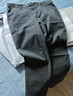 高端休閑褲九分褲舒適秋季時(shí)尚潮流新款小直筒褲修身百搭9分褲子 灰色 常規 30 2尺3 曬單實(shí)拍圖