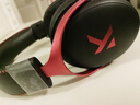 邁從（MCHOSE）V9 Pro游戲耳機頭戴式電競電腦耳機三角洲行動(dòng)fps吃雞聽(tīng)聲辨位電競芯片7.1聲道無(wú)線(xiàn)藍牙有線(xiàn) 【V9 Pro 無(wú)線(xiàn)7.1版】53mm大動(dòng)圈-黑紅 曬單實(shí)拍圖