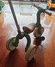 kidpop兒童三輪車(chē)腳踏車(chē)1-4歲遛娃神器寶寶手推車(chē)滑行車(chē) 周歲禮物春日綠 曬單實(shí)拍圖