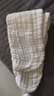 安可新 嬰兒紗布尿布新生兒純棉紗布7A抗菌透氣可水洗尿布17*45cm 6條裝 曬單實(shí)拍圖