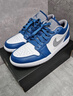 Low AJ1 喬1 白藍 白灰藍 低幫 復古籃球鞋男鞋女鞋553558-412 Low AJ1 喬1 白藍 白灰藍 低幫 復古 553558-412 36 曬單實(shí)拍圖