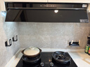 美的（Midea）【蒸汽洗AK7PRO】抽吸排油煙機頂側一體28大吸力Q518S-A液化氣灶具煙灶以舊換新【套裝商品】 曬單實(shí)拍圖