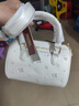 迪士尼（Disney）包包女2025新款斜挎包輕奢小眾通勤送女生閨蜜生日禮物 白色+掛件 曬單實(shí)拍圖