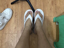 德國進(jìn)口廣東人字拖鞋外穿家居防臭防滑男士夏季耐磨夾腳拖鞋男款 白色 40 【標準碼】 曬單實(shí)拍圖