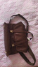Songmont山下有松山行系列游歷公文包復古皮雙肩包【新年禮物】 檀棕小號 曬單實(shí)拍圖
