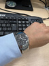 西鐵城（CITIZEN）手表男士日韓表光動(dòng)能黑盤(pán)鋼帶時(shí)尚男表送婦女節禮物AT0161-56E 曬單實(shí)拍圖