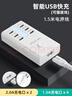 蘇士赫爾摩多用途USB插座 新款排插 手機充電器 6USB充電擴展 通用插座延長(cháng)線(xiàn) 電源線(xiàn)可插拔 總長(cháng)度1.5米 曬單實(shí)拍圖