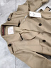 奧豚風(fēng)衣外套女秋款韓版寬松休閑中長(cháng)款上衣AT3212-1 卡其色  2XL 曬單實(shí)拍圖