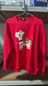 班尼路（Baleno）本命年紅色衛衣男女款2026年新款生肖馬年本命年衣服喜慶長(cháng)袖上衣 曬單實(shí)拍圖
