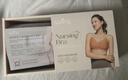 Spring Maternity喜臨哺乳文胸孕婦哺乳內衣產(chǎn)后喂奶防下垂時(shí)尚聚攏不勒胸無(wú)痕抑菌 月靜灰哺乳文胸（不含內褲） S-M-L 曬單實(shí)拍圖