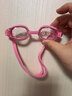 SWANS兒童日本進(jìn)口泳鏡男高清防水防霧女童大框游泳眼鏡游泳裝備櫻花粉 曬單實(shí)拍圖