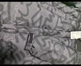 波司登（BOSIDENG）冬季羽絨服男女同款情侶款中長(cháng)款連帽90絨商場(chǎng)同款運動(dòng)百搭面包服 黑灰涂鴉線(xiàn)條9BX2 M 165/88A 曬單實(shí)拍圖