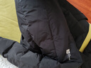 李寧加厚中長(cháng)款過(guò)膝羽絨服男女情侶款保暖防潑水寬松鴨絨AYMV657 曬單實(shí)拍圖