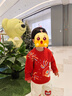巴拉巴拉童裝兒童加絨長(cháng)褲男童女童紅色新年拜年服福氣保暖童褲 曬單實(shí)拍圖