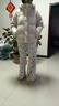 雪中飛（SNOWFLYING）【成毅同款】秋冬羽絨服95絨男女同款情侶保暖外套星月米   XL 曬單實(shí)拍圖