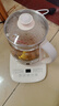九陽(yáng)（Joyoung）養生壺迷你玻璃花茶壺煮茶器 12大功能11檔溫度 0膠水恒溫電熱燒水壺1.5L 1566BQ 曬單實(shí)拍圖