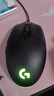 羅技（G）G102第二代電競游戲鼠標 RGB流光燈效 有線(xiàn)鼠標 游戲級8000DPI傳感器 黑色 曬單實(shí)拍圖
