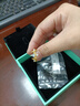 曼卡龍黃金戒指女辛德瑞拉·藍眼淚足金海藍白藍寶戒指生日禮物送女友 【17#】 4.50g 曬單實(shí)拍圖