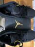 Jordan男子休閑鞋 喬丹黑武士AJ1 JORDAN 1 緩震運動(dòng)鞋553558-093黑43 曬單實(shí)拍圖