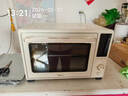 美的（Midea）P40風(fēng)爐專(zhuān)業(yè)烘焙家用多功能烤箱 石墨烯免預熱/40L容量/空氣炸鍋/雙層同烤 PT4030W 曬單實(shí)拍圖