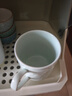景德故事景德鎮陶瓷茶杯帶蓋家用影青瓷水杯辦公泡茶杯手工雕刻杯子禮盒裝 曬單實(shí)拍圖
