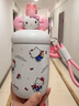 Hello Kitty吸管保溫杯女款高顏值生日禮物水杯女316不銹鋼新款可愛(ài)學(xué)生杯子 hellikitty560ml（H禮盒裝） 曬單實(shí)拍圖