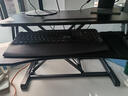 Brateck北弧升降桌電腦桌 站立辦公工作升降臺子 站立式電腦升降支架D450 曬單實(shí)拍圖