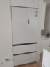 美的（Midea）M60系列550機皇法式冰箱多門(mén)四開(kāi)門(mén)純平全嵌雙系統雙循環(huán)自動(dòng)制冰一體機大容量一級能效家電補貼 MR-550WUFIPZE曦云白 曬單實(shí)拍圖