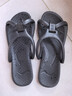 斐月伽折疊拖鞋旅行便攜式拖鞋男女旅游出差神器沙灘游泳洗澡一次性戶(hù)外 黑色41-42 輕薄/便攜/防滑/可重復使用 曬單實(shí)拍圖