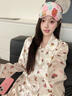 繆黛 MAULTIAY黑皮hellokitty睡衣女2026新款春秋季長(cháng)袖冰絲夏天家居服甜美套裝 冰柔親膚 《少量現貨》 L 曬單實(shí)拍圖