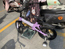 鳳凰兒童自行車(chē)輕量鎂合金學(xué)生小孩單車(chē)帶輔助輪3-6-10-12歲小中大童 【頂配-碟剎一體輪】星云紫丨大禮包+98%已安裝 18寸（目前身高125-135cm選擇） 曬單實(shí)拍圖