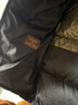 與狼共舞【鵝絨90%】秋冬鎖溫保暖立領(lǐng)工裝外套男士羽絨服 001黑色 170  曬單實(shí)拍圖
