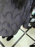 JNBY/江南布衣【波朗尼】秋冬中長(cháng)款羽絨服女水波紋連帽5OAC12630 曬單實(shí)拍圖