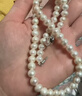 ALLOVE天然淡水珍珠項鏈媽媽款吊墜情人節生日禮物送母親長(cháng)輩婆婆實(shí)用禮 曬單實(shí)拍圖