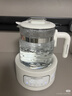 摩飛電器（Morphyrichards）全玻璃養生壺恒溫水壺家用燒水壺多段控溫電熱水壺極速風(fēng)冷沖奶泡奶機MR5602 1.2L 椰奶白 曬單實(shí)拍圖