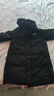 雅鹿中長(cháng)款白色羽絨服女款2025冬季新款加厚保暖巨好看的冬裝外套 鉆石黑 L 【建議120-130斤】 曬單實(shí)拍圖