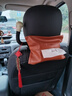 自帶干糧的貓車(chē)載紙巾盒車(chē)內抽紙盒車(chē)用紙抽盒掛式高級感汽車(chē)扶手箱掛袋棕色 曬單實(shí)拍圖