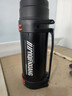加厚304不銹鋼保溫壺戶(hù)外便攜大容量熱水壺一蓋兩用暖水壺帶背帶 2000ml紳士黑*內蓋隨機發(fā)*帶肩帶 曬單實(shí)拍圖