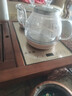 益茶福全自動(dòng)上水電熱水壺底部上水嵌入式茶臺功夫茶燒水壺飲水燒水一體機抽水玻璃煮茶壺保溫泡茶壺 SQ-008金色玻璃套裝 1L 曬單實(shí)拍圖