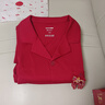 松山棉店紅色開(kāi)衫長(cháng)袖家居服套裝男女馬年本命年新年紅色情侶睡衣棉中國風(fēng) 男士-紅色 2XL （推薦男170-185斤） 曬單實(shí)拍圖