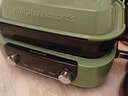 摩飛電器（Morphyrichards）二代升級多功能鍋料理鍋鴛鴦火鍋5升定時(shí)預約烤肉涮一體蒸煮炒煎多用途電火鍋MR9099 5L 清新綠套三【標配+六圓盤(pán)+平烤盤(pán)+丸子盤(pán)】 曬單實(shí)拍圖