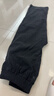 小豬班納（PEPCO）女童褲子春秋薄款燈芯絨直筒褲中大童顯高顯瘦寬松長(cháng)褲 黑色 150 曬單實(shí)拍圖