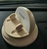 飛利浦（PHILIPS）車(chē)載手機支架汽車(chē)用儀表臺導航卡扣式防滑吸附硅膠固定器2325米色 曬單實(shí)拍圖