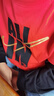 NIKE 3BRAND 耐克男女純棉長(cháng)袖t恤假兩件兒童長(cháng)t打底衫 學(xué)院紅 140 /68 【建議身高128-140cm】 曬單實(shí)拍圖